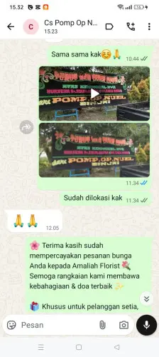 Testimonial Papan Bunga citra indah city
