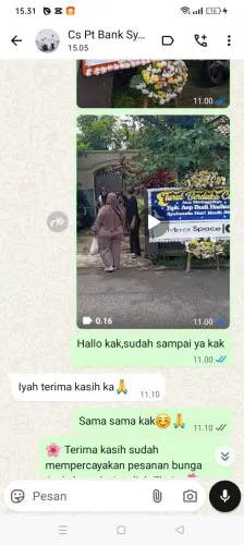 Testimonial Papan Bunga citra indah city